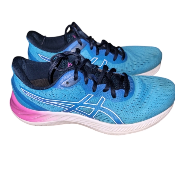 Asics Shoes - Asics Womens Gel Excite 8 Blue Running Athletic Shoes Sneakers Size 7.5 1012A916